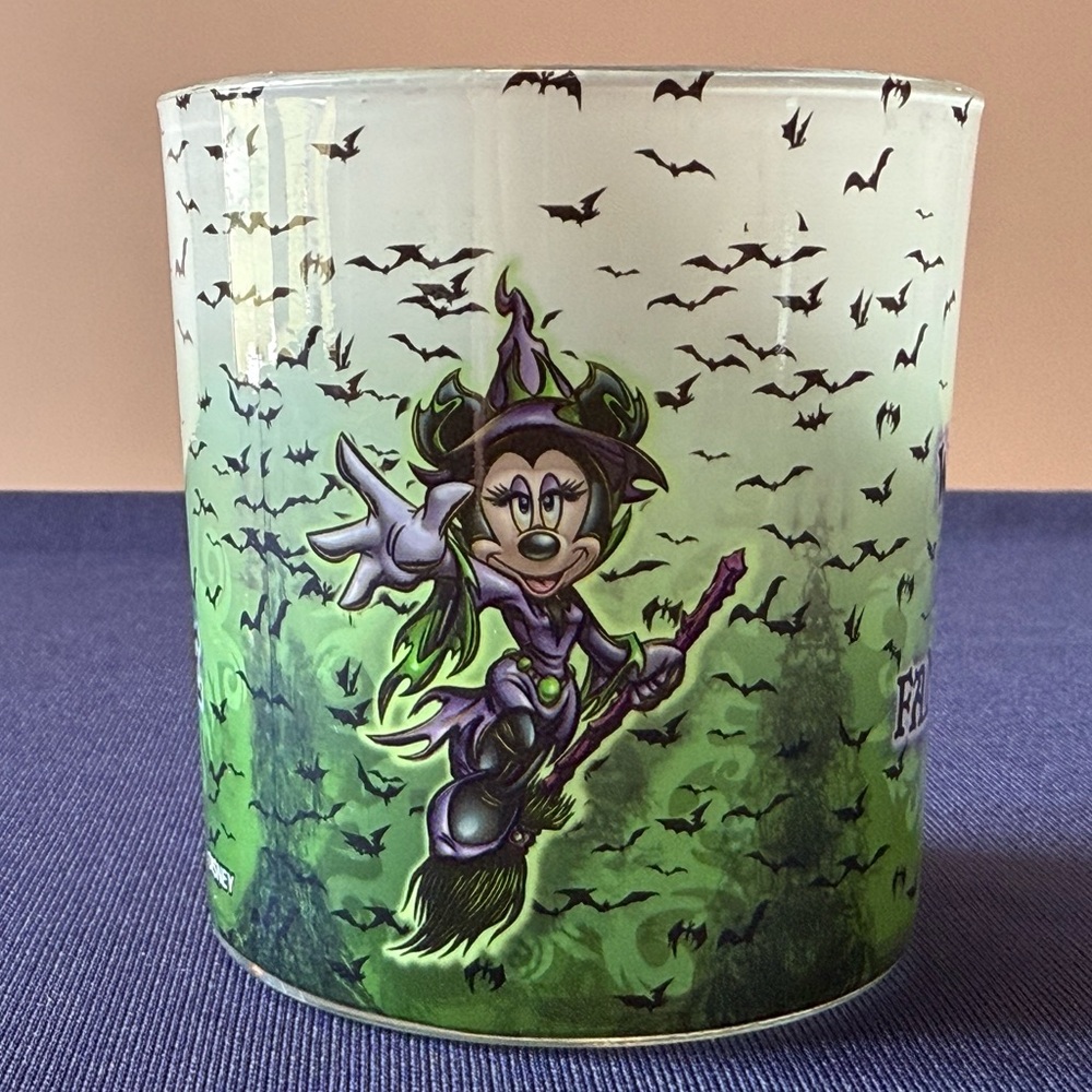 Disney Minnie Mouse Halloween Witch Candle Holder